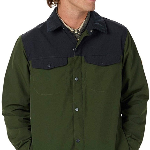 Burton Other - Burton Stead Field Jacket Rifle Green Black NWT